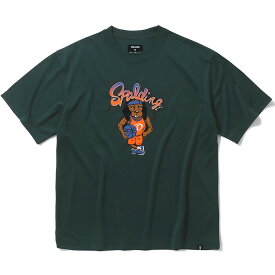 spalding(スポルディング)Tシャツ ビーグル グラフィティバスケット半袖 Tシャツ(smt24018-2700)