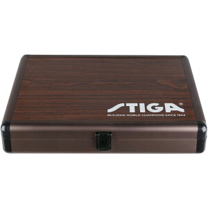 STIGA(スティガ)アルミラケットケース ホーム ブラウン卓球 ケース(1414107934)