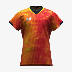 BUTTERFLY(バタフライ)エリスター12・シャツ・ジュニア卓球ウェアシャツ47130