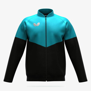 BUTTERFLY(バタフライ)ウィルバー・TRジャケット卓球ウェアトレーニングシャツ47250