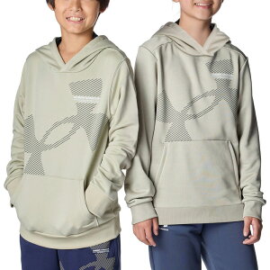 UNDER ARMOUR A_[A[}[UA TECH TERRY SUPER BIG LOGO HOODIE}`X|[c XEFbgp[J[JR6007817-289