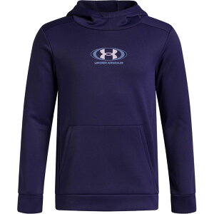 UNDER ARMOUR A_[A[}[UA ARMOUR FLEECE STARLIGHT LOGO HOODIE}`X|[c t[XxAp[J[(6003811-410)