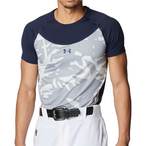 underarmour(�A���_�[�A�[�}�[)61�q�[�g�M�A S/S �N���[�l�b�N �V���c�싅�\�t�g�C���i�[�V���c(6013136-410)26SS