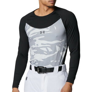 underarmour(�A���_�[�A�[�}�[)61�q�[�g�M�A L/S �N���[�l�b�N �V���c�싅�\�t�g�C���i�[�V���c(6013137-001)26SS