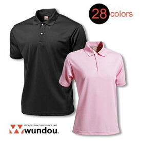 ウンドウ wundouドライライトポロシャツ P335 S～XXLサイズ 無地