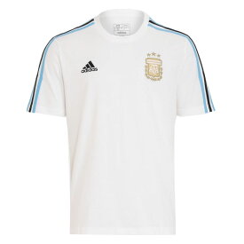 アディダス adidas アルゼンチン DNA スリーストライプス 半袖Tシャツ サッカー レプリカウェア 24SS(KNY58-IU2142)