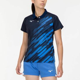 ミズノ MIZUNOゲームシャツ レディーステニス/ソフトテニス ウエア ゲームウエア(62JA2203)