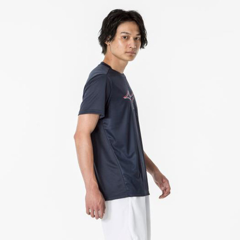 ミズノ MIZUNOENFORCE Tシャツ(ラケットスポーツ)  テニス ソフトテニス ウエア Ｔシャツ ポロシャツ(62JAA010)