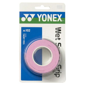 ヨネックス YONEXウェットスーパーグリップ(3本入)テニスグッズ(AC102-128)