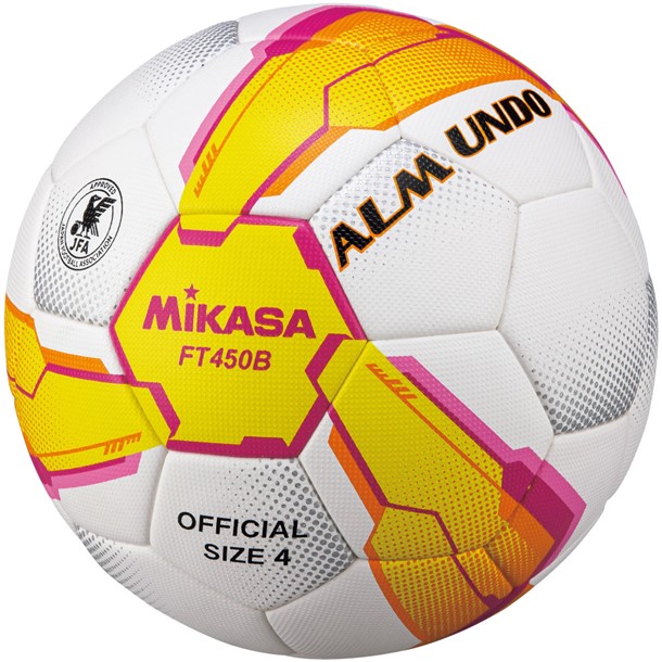 OUTLET SALEミカサ mikasaサッカー4号ALMUNDOケンテイハリ YPサッカーボール4号(ft450byp)