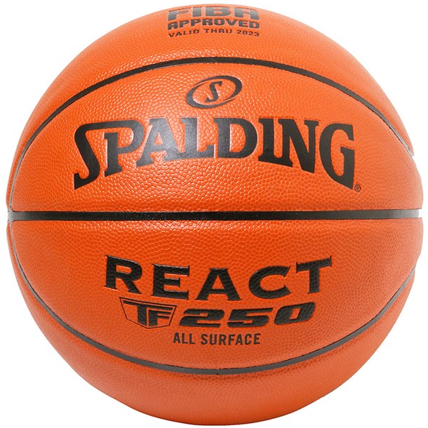 スポルディング SPALDING<br>リアクト TF-250 FIBA JBA SZ7<br>バスケット競技ボール7号<br>(77081j)