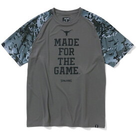 spalding(スポルディング)Tシャツ テキサス メイドフォーザゲームバスケット 半袖Tシャツ(smt23048tx-2600)