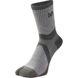 ノーザンカントリーnortherncountry吸汗速乾 MIDDLE SOCK TABアウトドアソックス(tr1422-gy)