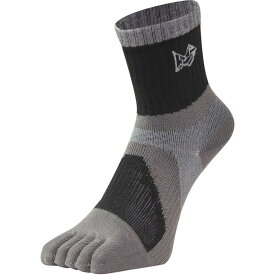 ノーザンカントリーnortherncountry吸汗速乾 MIDDLE SOCK 5FIアウトドアソックス(tr1423-bk)