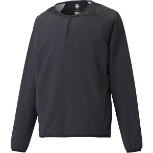 デサント(descente)長袖ハイブリツドジヤケツト野球ソフトウィンドジャケット(dbx3606lc-blk)