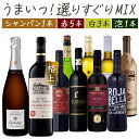 【目玉ワイン2本 合計1万5千円以上】偉大なサン・テミリオン＆熟成シャンパン入り (シャンパン1本 赤5本 白3本 泡1本) 10本セット 送料無料 一部除 辛口 ワイン セット 赤 白 スパークリング 10本 辛口 シャンパーニュ ボルドー フランス イタリア スペイン チリ 2181