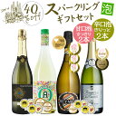 【全品P5倍 7/15限定】プレゼントにピッタリ スペイン＆イタリア 甘口 辛口 スパークリングワイン 4本セット 送料無料 一部除外 スペインワイン ワインギフト スパークリング ギフト