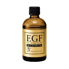 たった2滴で潤う 化粧水 EGF リフティングローション マキシマム 100ml EGF ローション ローション美容液 高濃度 エイジングケア クルード化粧品 EGF配合化粧水