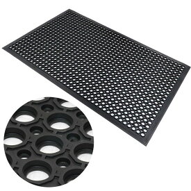 スベリ止め穴あきゴムマット