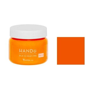 Tシャツくん シルクスクリーンインク プレーン 100g おれんじ (101113265) ホリゾン HANDo