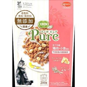 コンボキャットピュア まぐろ味 鶏肉小魚添え 200g