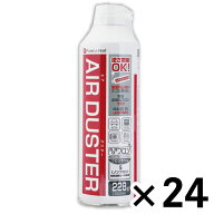 エアダスター350ml　FNC−JB01S ×24個セット 文具 事務 エアダスター メディア ビバホーム