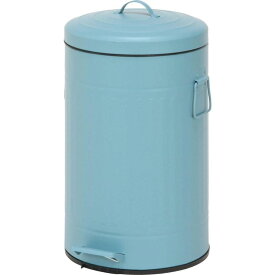 スチール　ラウンドペダルペール　12L【メーカー直送 代引不可】