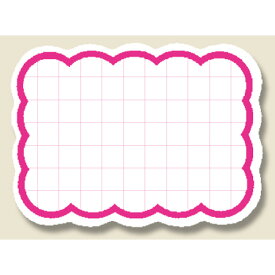 シモジマ抜型カード雲S　　　　ピンク 文具 事務 POP販促用品 POP用紙カードラベル ビバホーム