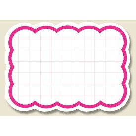 シモジマ抜型カード雲L　　　　ピンク 文具 事務 POP販促用品 POP用紙カードラベル ビバホーム