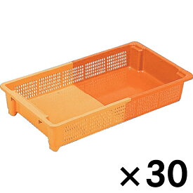 サンコー SNコンテナーC＃12　　オレンジ／オレンジ ×30個セット【メーカー直送・代引不可】【法人限定】 ビバホーム