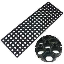 有孔ゴムマット 約29X87cm 厚さ22mm ビバホーム 建築資材 有孔ゴムマット