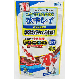 キョーリン　きんぎょのえさ5つの力　基本食　中粒　200g ペット 魚用品 金魚フード ビバホーム