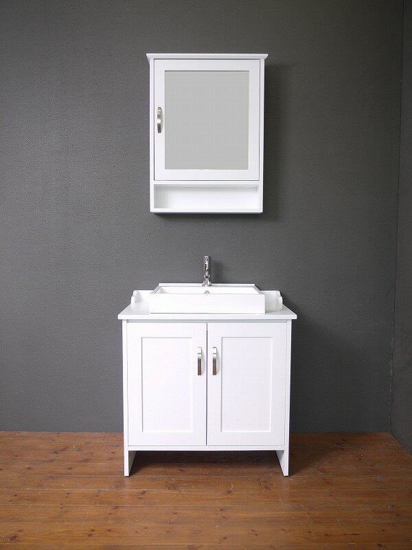 楽天市場 Mkc 洗面台 おしゃれ 北欧 洗面化粧台 Mk A1w ビバ建材通販