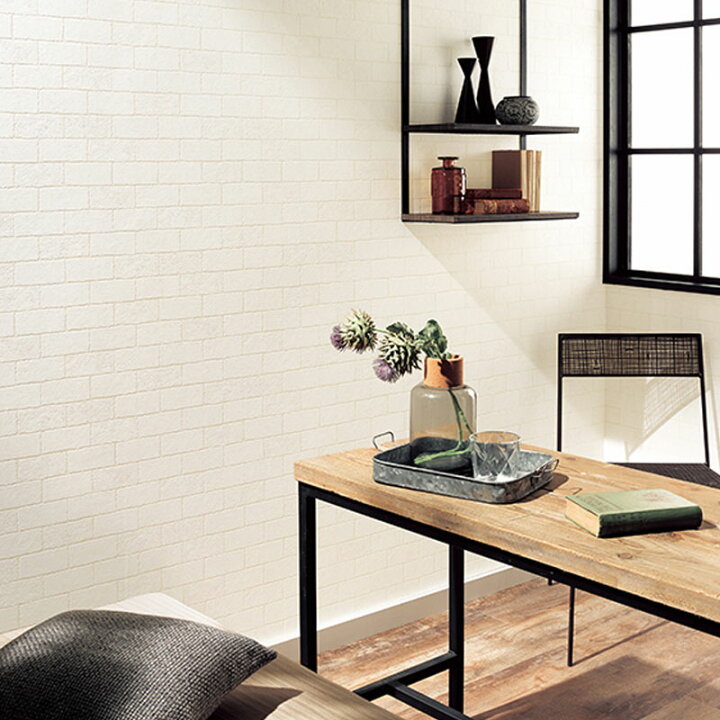 楽天市場 レンガ アクセント壁紙 サンゲツ リフォームセレクション のりなし のり付き クロス 77 3105 ビバ建材通販