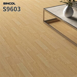 土足可能 店舗用クッションフロア 住宅での床暖房にもOK 床シート 2.3mm厚 182cm巾 床シート 店舗用シート シンコール S9603