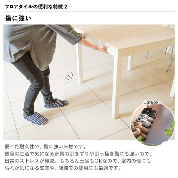 楽天市場】PST4115 フロアタイル 東リ 450×900mm ロイヤルストーン 