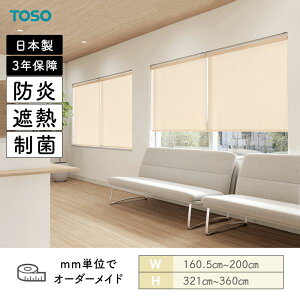 ���[���X�N���[�� �g���A�X�v���[������ �h�� �ՔM ��1605mm�`2000mm ����3210mm�`3600mm TOSO