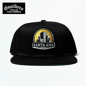 �yGUNTHERS�z�ăR�[�f GUNTHERS - SANTA ANA - SANTA ANA �K���^�[�Y SNAPBACK CAP �X�i�b�v�o�b�N�L���b�v BLACK �����Y �L���b�v �J�W���A�� �X�g���[�g ������� �A���J�W �L���b�v �u�����h ������� ����