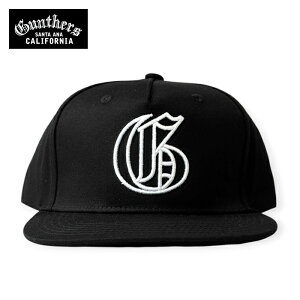 �yGUNTHERS�zGUNTHERS - OUTLINE G HAT - SNAPBACK CAP �K���^�[�Y �X�i�b�v�o�b�N�L���b�v �u���b�N BLACK SANTA ANA �����Y �L���b�v �J���t�H���j�A �T���^�A�i �`�J�[�m ���[���C�_�[ �X�g���[�g �A���J�W 