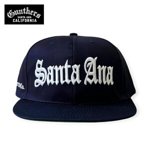 �yGUNTHERS�zGUNTHERS - SANTA ANA - SNAPBACK CAP �K���^�[�Y �X�i�b�v�o�b�N�L���b�v �l�C�r�[ NAVY SANTA ANA �����Y �L���b�v �J���t�H���j�A �T���^�A�i �`�J�[�m ���[���C�_�[ �X�g���[�g �A���J�W �u��