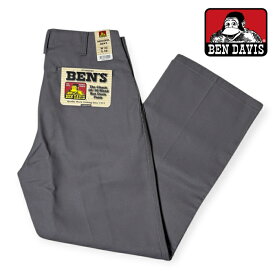 【BEN DAVIS】 BEN DAVIS ORIGINAL BEN'S PANTS - LIGHT GREY - ライトグレー ベンデイビス ワークパンツ チノパン ワイドパンツ USA企画 カリフォルニア直輸入 カリフォルニア ストリート メンズ