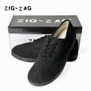 �yZIG-ZAG�z ZIG-ZAG SHOES - BLACK x BLACK - WINOS �u���b�N ���[�X�A�b�v �W�O�U�O �f�b�L�V���[�Y �X�j�[�J�[ �`�J�[�m ���[���C�_�[ �T�[�t�@�[ �X�P�[�^�[ �J���t�H���j�A���A�� �J���t�H���j�A ��