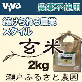 瀬戸ふるさと農園 玄米 2kg 令和4年産 コシヒカリ