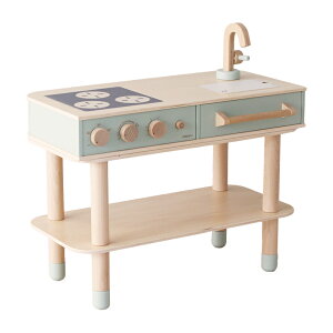 コロコロキッチン 名入れ 子供用 おままごと キッチン 知育玩具 HOPPL コロコロデスク アイランドキッチン キッズ 北欧 おしゃれ かわいい シンプル コンパクト 木製 天然木 キッズスペース