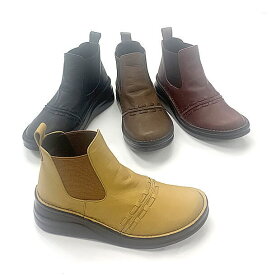 In Cholje（インコルジェ）足に優しい靴　サイドゴアショートブーツ（7040） 靴　レディース　婦人靴●送料無料