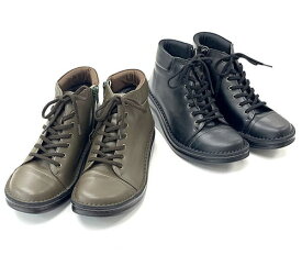 In Cholje（インコルジェ） 足に優しい靴　レースアップハイカットブーツ（87831）日本製　 靴　レディース　婦人靴●送料無料