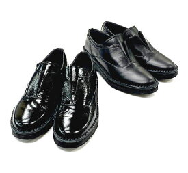 In Cholje（インコルジェ） 　足に優しい靴　Vカット スリットレザーシューズ　日本製　 靴　レディース　婦人靴●送料無料