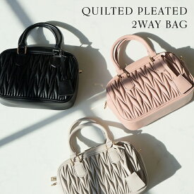 26年春新作 VIVIAN ヴィヴィアン バッグ レディース ショルダーバッグ 2WAY キルティング カバン BAG 鞄 ハンドバッグ 肩掛け 軽量 通勤 オフィス 旅行 ブラック 黒 グレー ピンク V8230BG