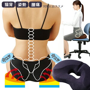 【医学博士監修】 骨盤矯正 姿勢矯正 クッション 腰痛 クッション 医療用 骨盤 立てる ゆがみ 姿勢 矯正 グッズ オフィス オフィス用 車用 床 産後 椅子 デスクワーク 低反発 高反発 歪み 車