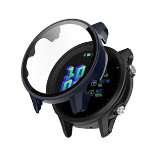 GARMIN Forerunner 255S Forerunner 255S Music �N���A�P�[�X �V���v���� �v���X�`�b�N�� PC&�����K���X ��ʕی� 2�d�\�� �J�o�[ CASE �ϏՌ� �ȒP���� �J�b�R���� �֗� ���p �y�� �l�C �K�[�~�� �E�H�b�` ��